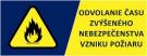 Odvolanie času zvýšeného nebezpečenstva vzniku požiaru